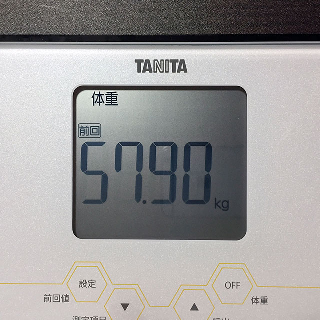 タニタ 体組成計 インナースキャン50 体重