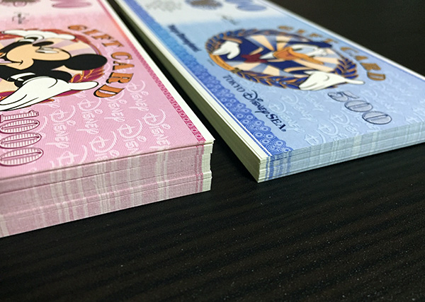 ディズニー ギフトカード 500円券 1,000円券